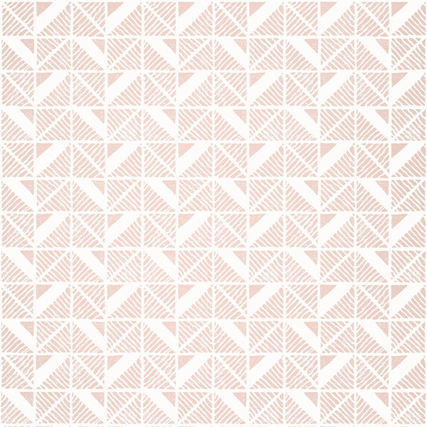 Bloomsbury Square, Blush Wallcoverings | Thibaut