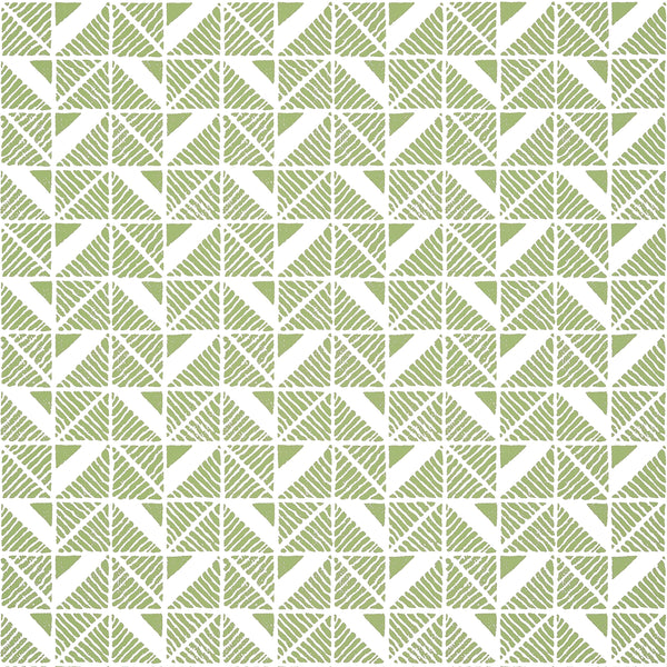 Bloomsbury Square, Green Wallcoverings | Thibaut