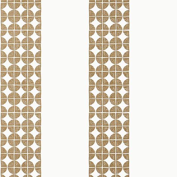 Fairmont Stripe, Ivory Wallcoverings | Thibaut