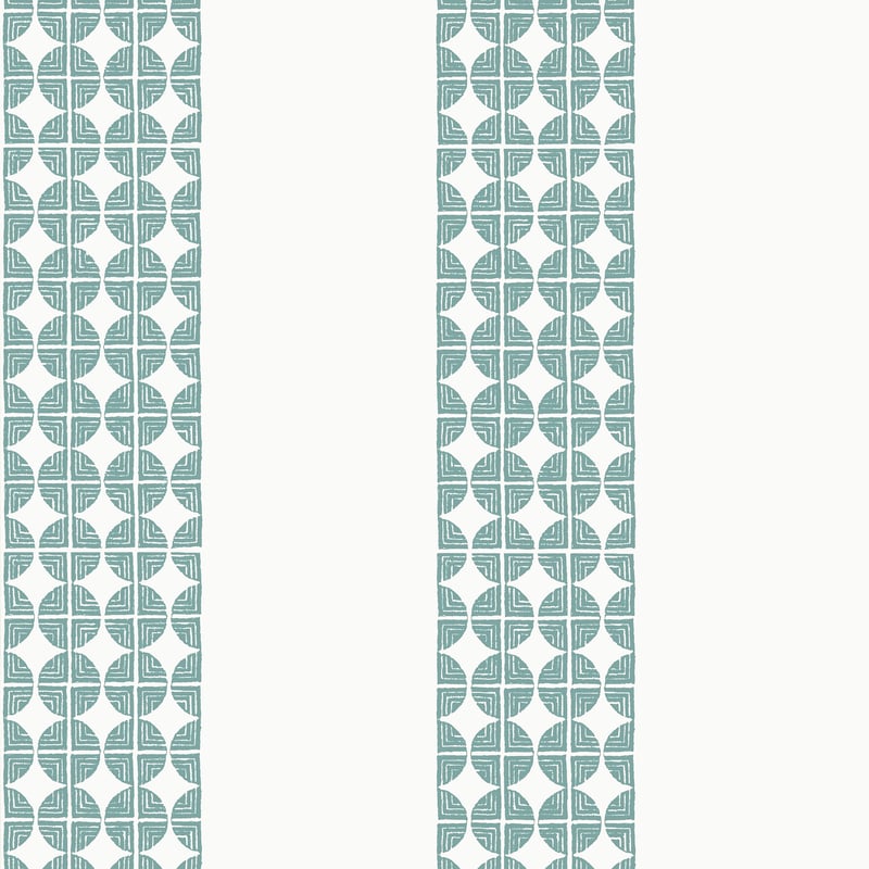 Fairmont Stripe, Teal