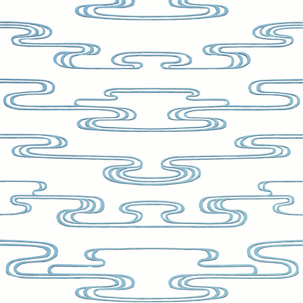 Cloudwater, Ivory Wallcoverings | Thibaut