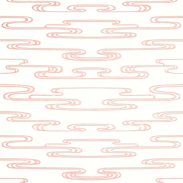 Cloudwater, Blush Wallcoverings | Thibaut