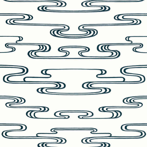 Cloudwater - Ivory Wallcovering | Anna French