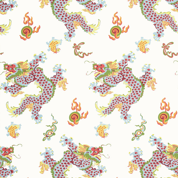 Dragon Dance, Multi Wallcoverings | Thibaut