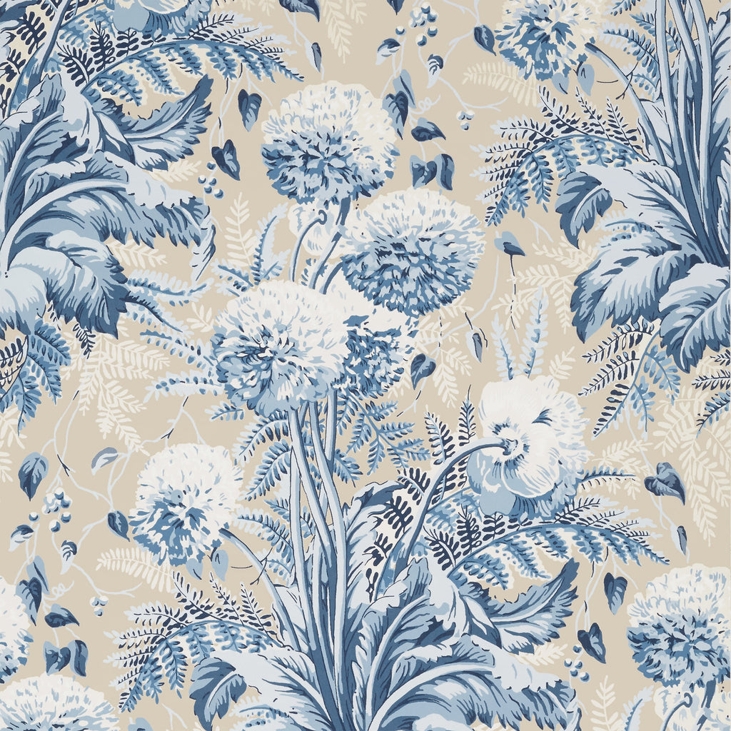 DAHLIA WALLPAPER | Anna French Wallcovering