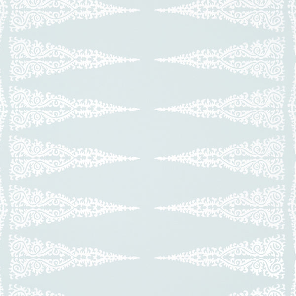 Ellery Stripe - Pale Blue Wallcovering | Anna French