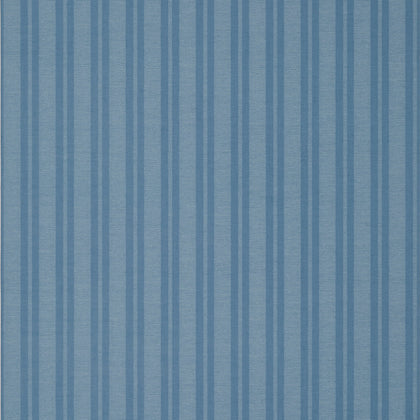 Ryland Stripe - Denim Blue Wallcovering | Anna French