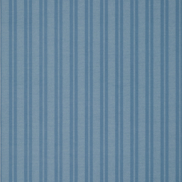 Ryland Stripe - Denim Blue Wallcovering | Anna French