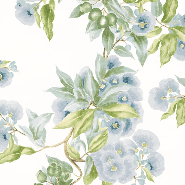 Camellia Garden - Ivory Wallcovering | Anna French