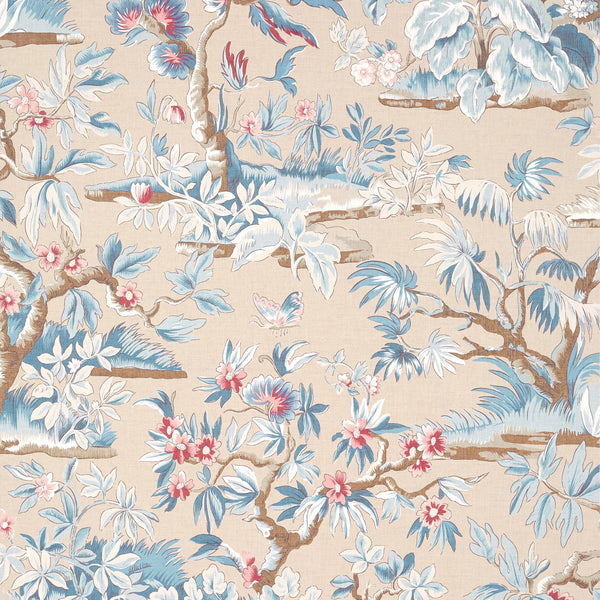 Westmont - Green Wallcovering | Anna French