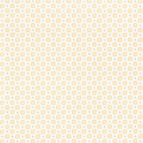 Mini Sun - Soft Gold Wallcovering | Anna French