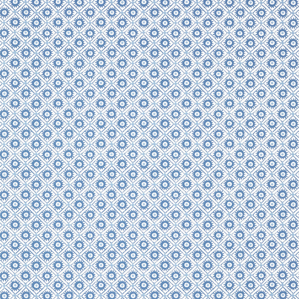 Mini Sun - Navy Wallcovering | Anna French