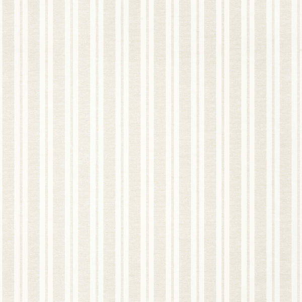 Ryland Stripe - Neutral Wallcovering | Anna French