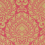 Annette, Metallic Gold on Pink