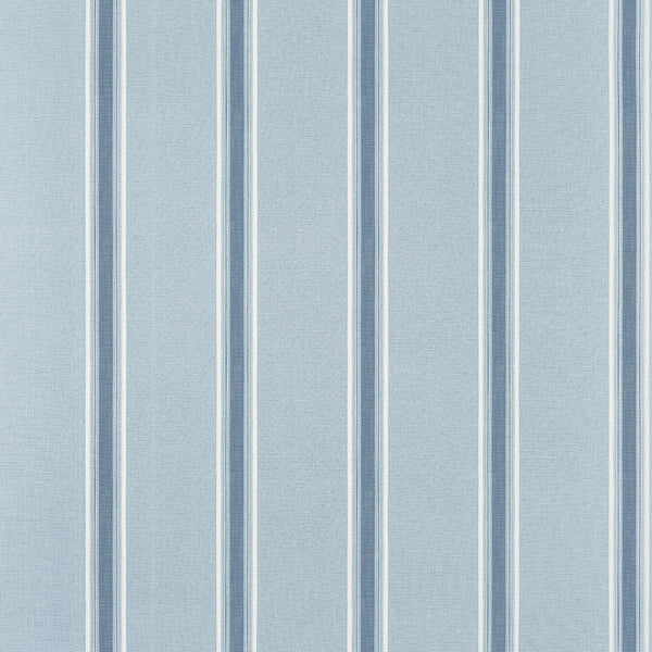 Beckley Stripe Blue Wallcovering