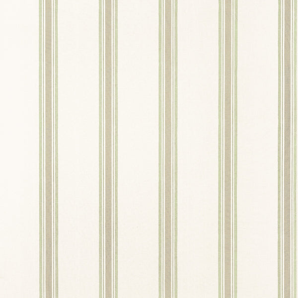 Beckley Stripe Green Wallcovering