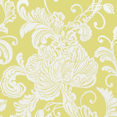 Verey - Pale Yellow Wallcovering | Anna French
