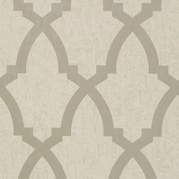Brock Trellis, Neutral Wallcoverings | Thibaut