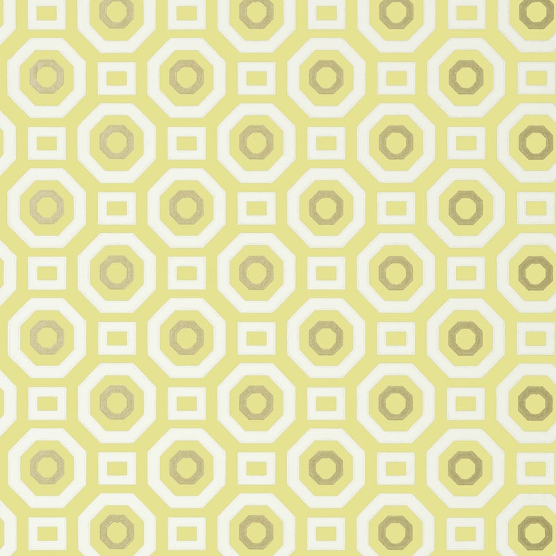 Zane, Metallic Gold on Citron