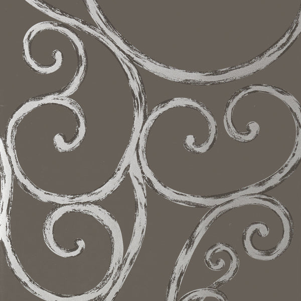 Palace Gate, Taupe Wallcoverings | Thibaut