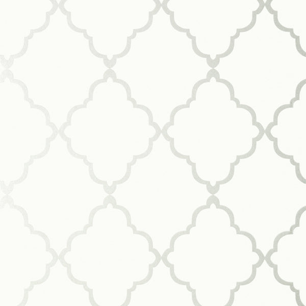 Klein Trellis, Off White Wallcoverings | Thibaut