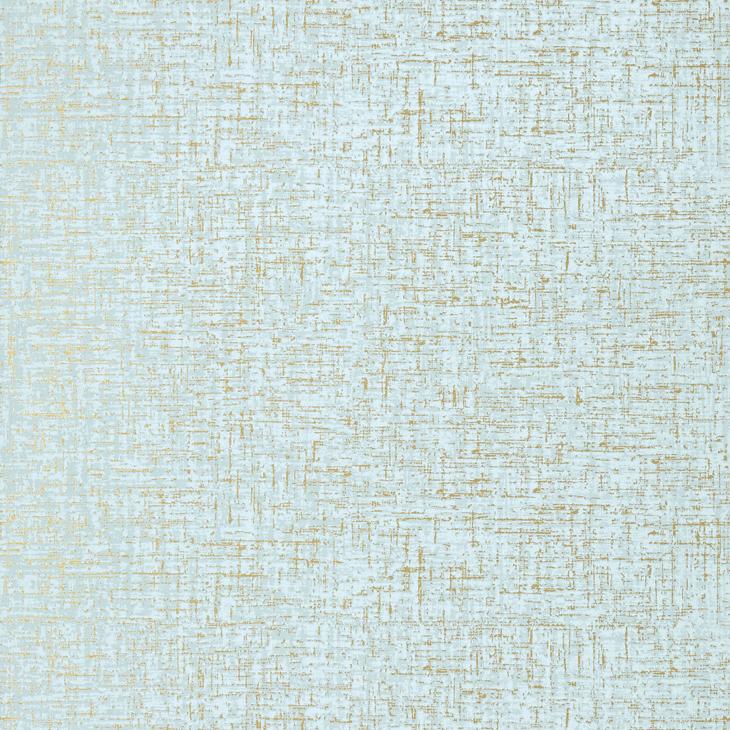 Tresco, Metallic Gold on Aqua