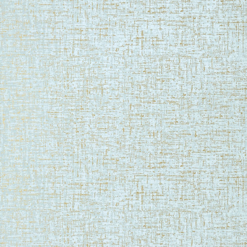 Tresco, Metallic Gold on Aqua