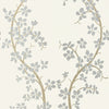 St. Albans Grove, Silver on Cream