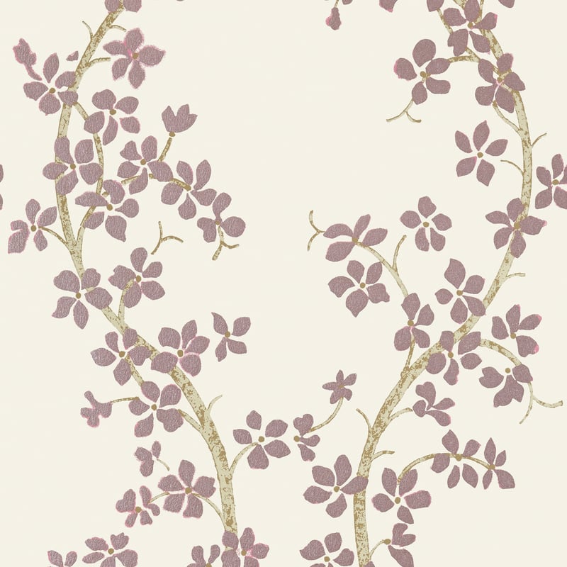St. Albans Grove, Pink on Ivory