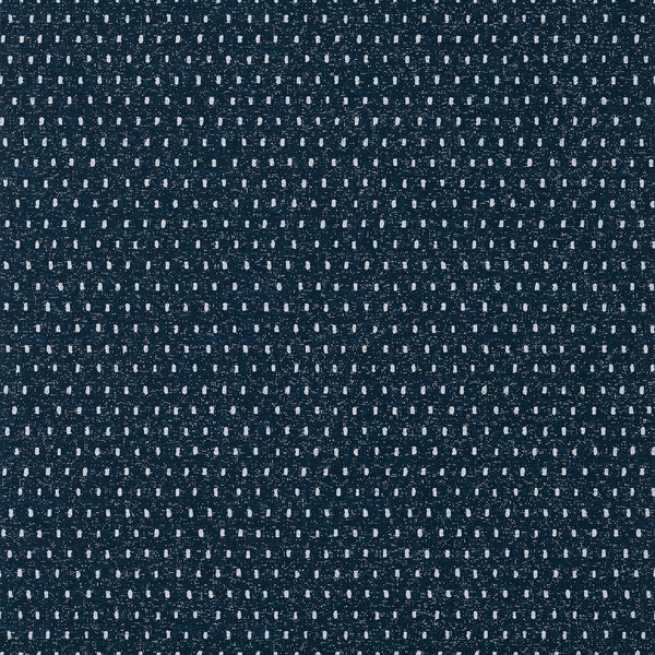 Mali Dot, Navy Wallcoverings | Thibaut