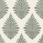 Palampore Leaf, Robin's Egg and Beige