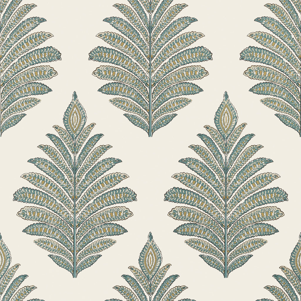 Palampore Leaf | Anna French Wallcovering | Anna French Wallcovering