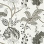 Kalamkari Vine, Black and White