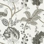 Kalamkari Vine, Black and White