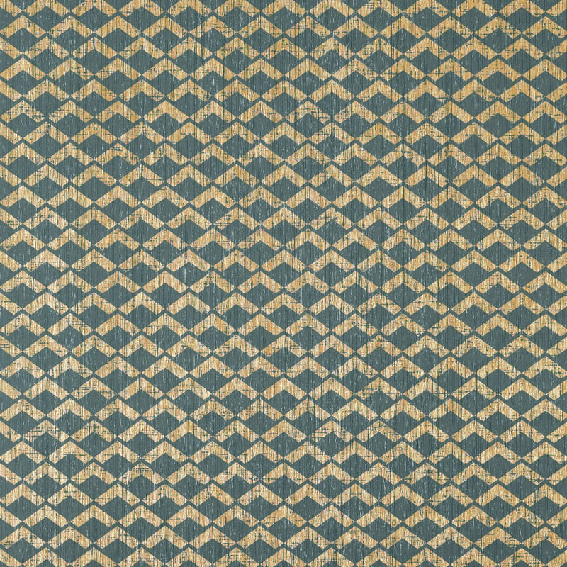 Cashiers, Metallic Gold and Teal