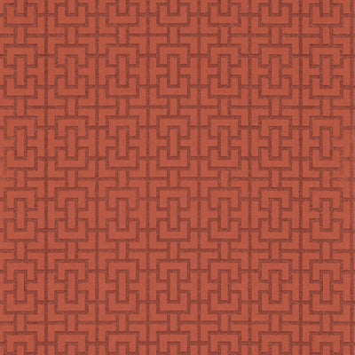 Bridle - Terracotta Wallcovering | Anna French