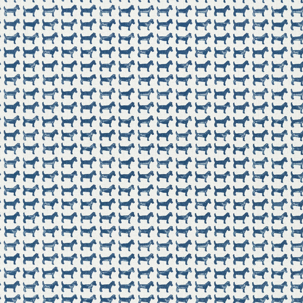 Baxter, Navy Wallcoverings | Thibaut