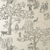 Willow Wood, Grey on Pearl