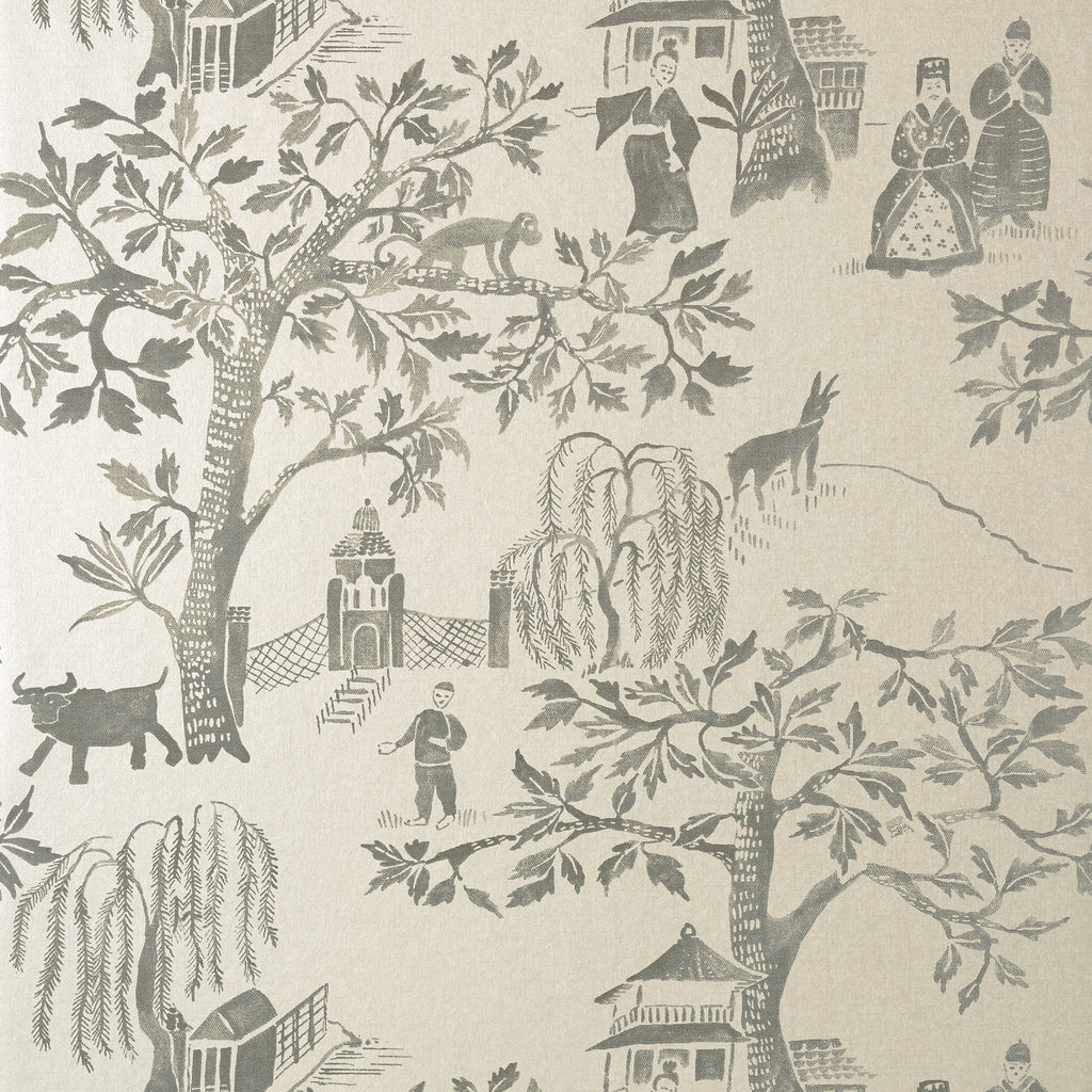 Willow Wood, Grey on Pearl