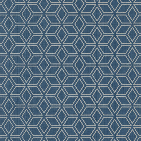 Legrelle Bead - Navy Wallcovering | Anna French