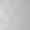 Cirrus, Metallic Silver on Grey