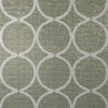 Watercourse, Metallic Silver on Aqua