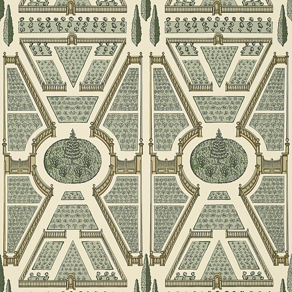 Aerial Garden | Anna French Wallcovering | Anna French Wallcovering