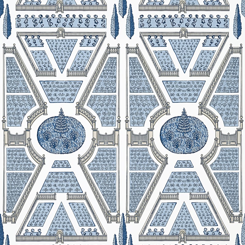 Aerial Garden, Blue