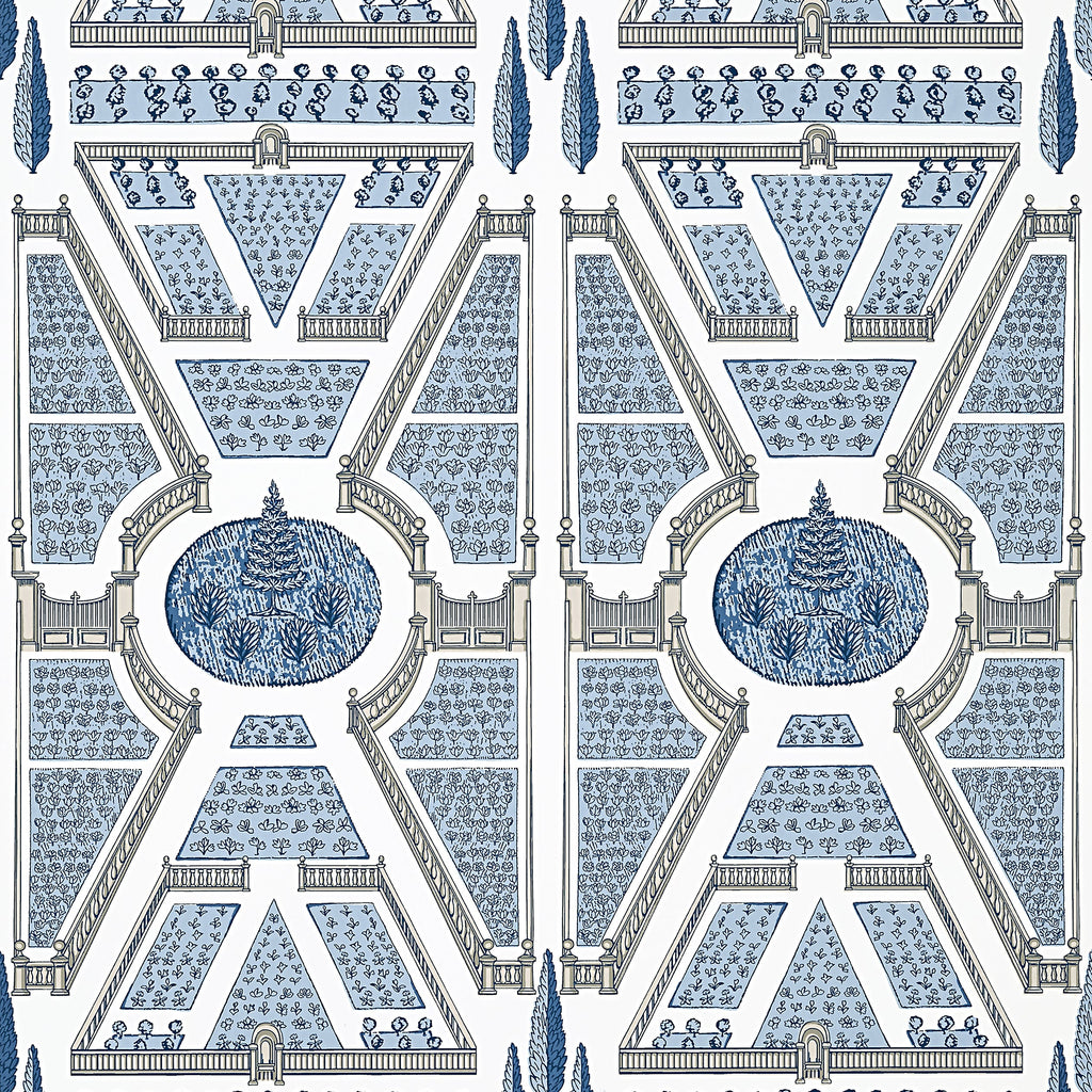 Aerial Garden, Blue