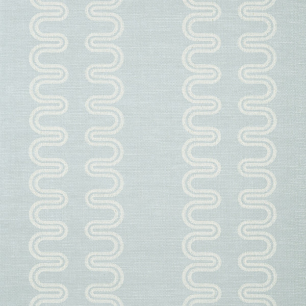 Herriot Way, Spa Blue Wallcoverings | Thibaut