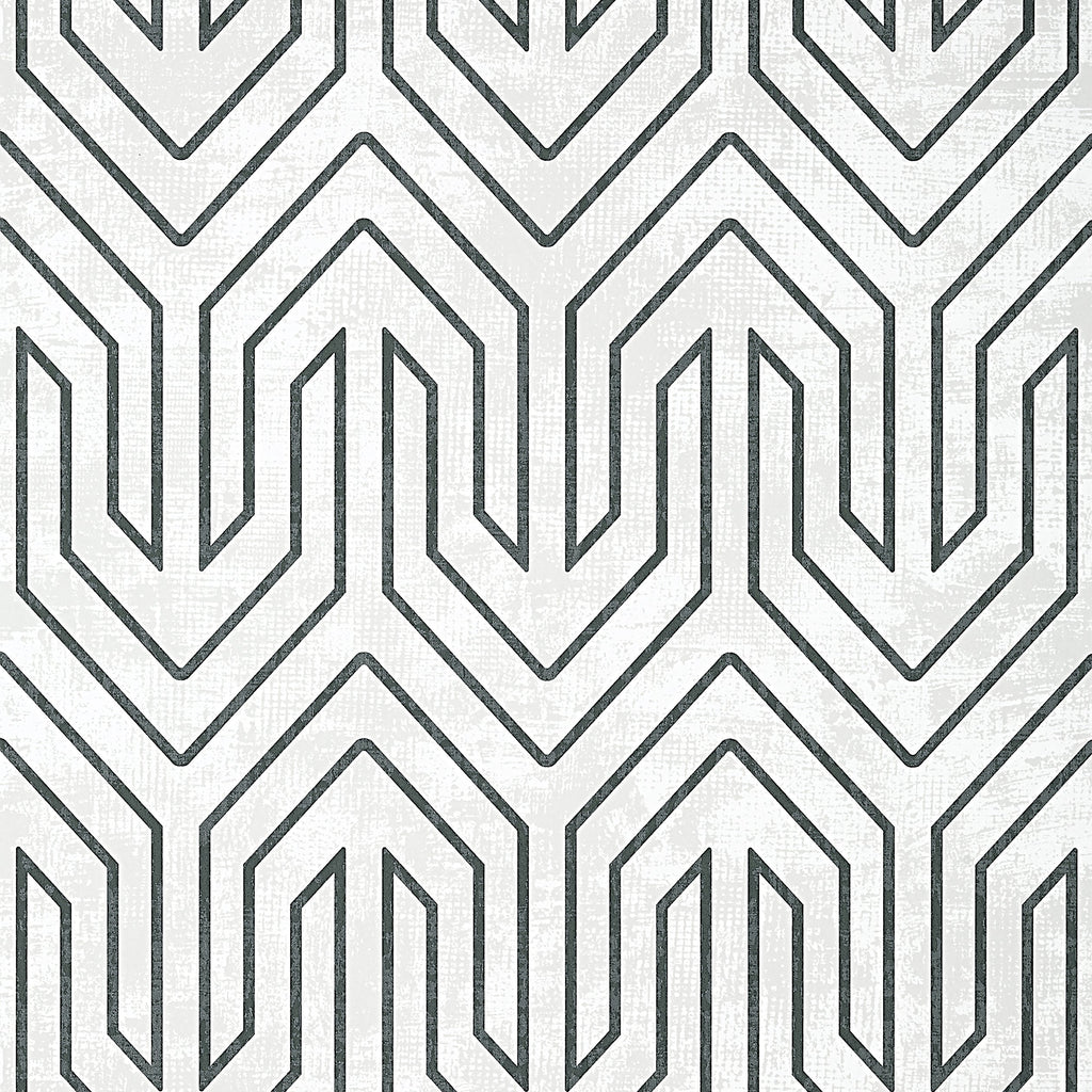 Colburn Chevron Wallpaper | Anna French Wallpaper | Anna French Wallcovering