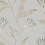Cleo Vine, Spa Blue on Grey