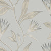 Cleo Vine, Spa Blue on Grey