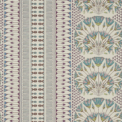 Takao Weave - Green Wallcovering | Anna French